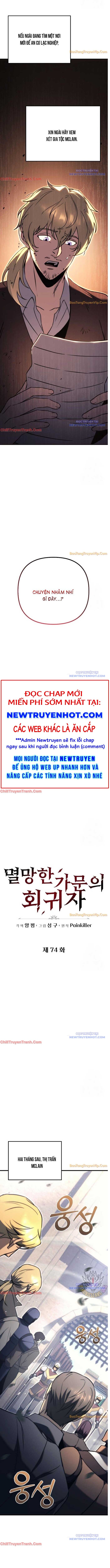 Hồi Quy Giả Của Gia Tộc Suy Vong: Chapter 74