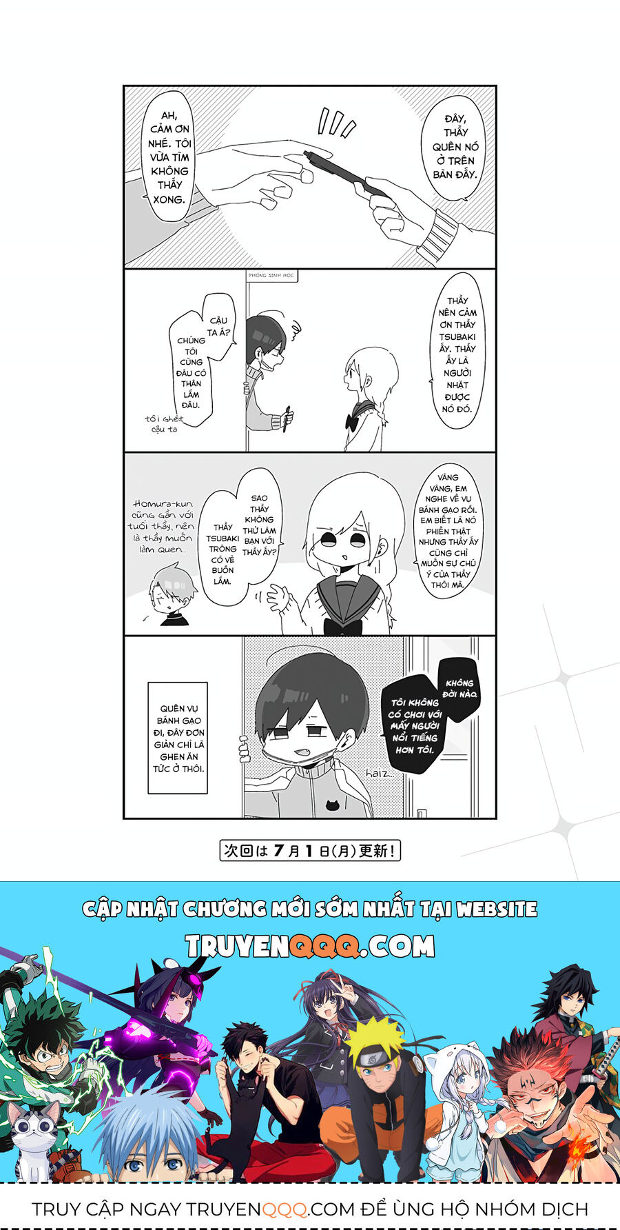 Homura Sensei Hình Như Không Có Số Đào Hoa: Chapter 5