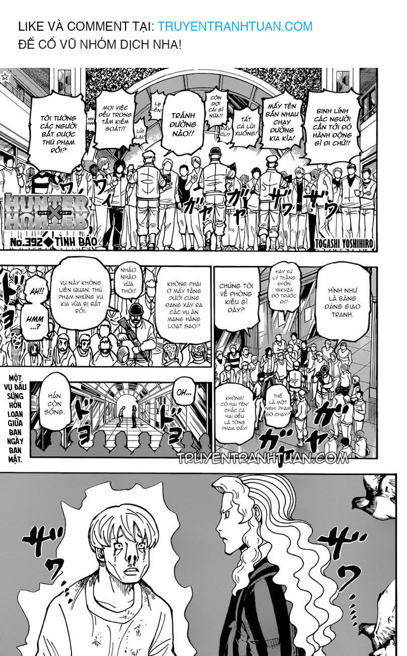 Hunter X Hunter: Chapter 392