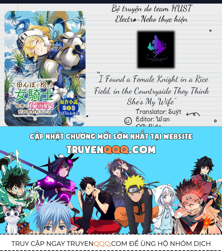 I Found A Female Knight In A Rice Field, In The Countryside They Think She\’S My Wife: Chapter 36