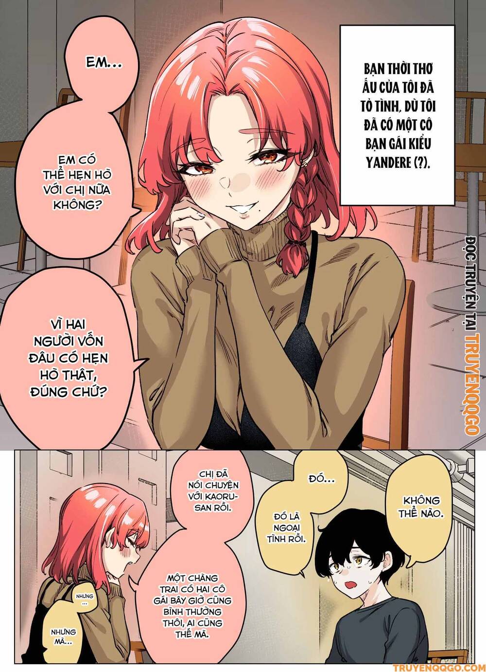 I Thought She Was A Yandere, But Apparently She's Even Worse (Fan Colored): Chapter 36