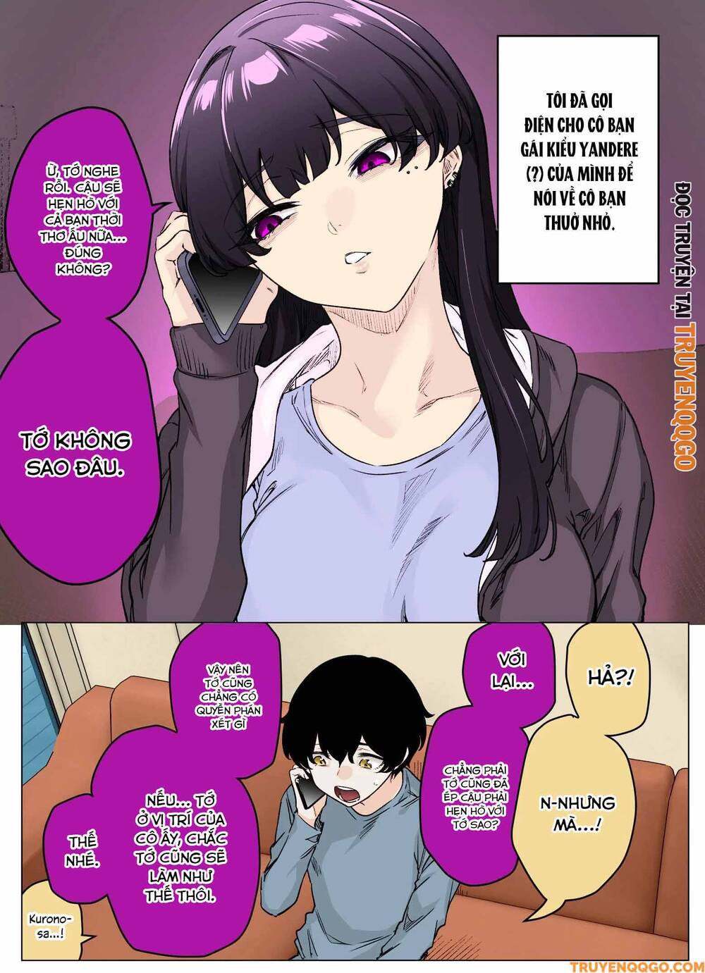 I Thought She Was A Yandere, But Apparently She's Even Worse (Fan Colored): Chapter 37