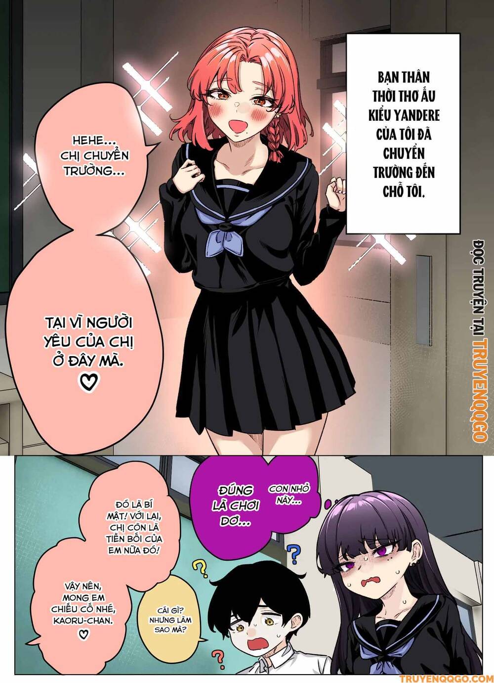 I Thought She Was A Yandere, But Apparently She's Even Worse (Fan Colored): Chapter 38