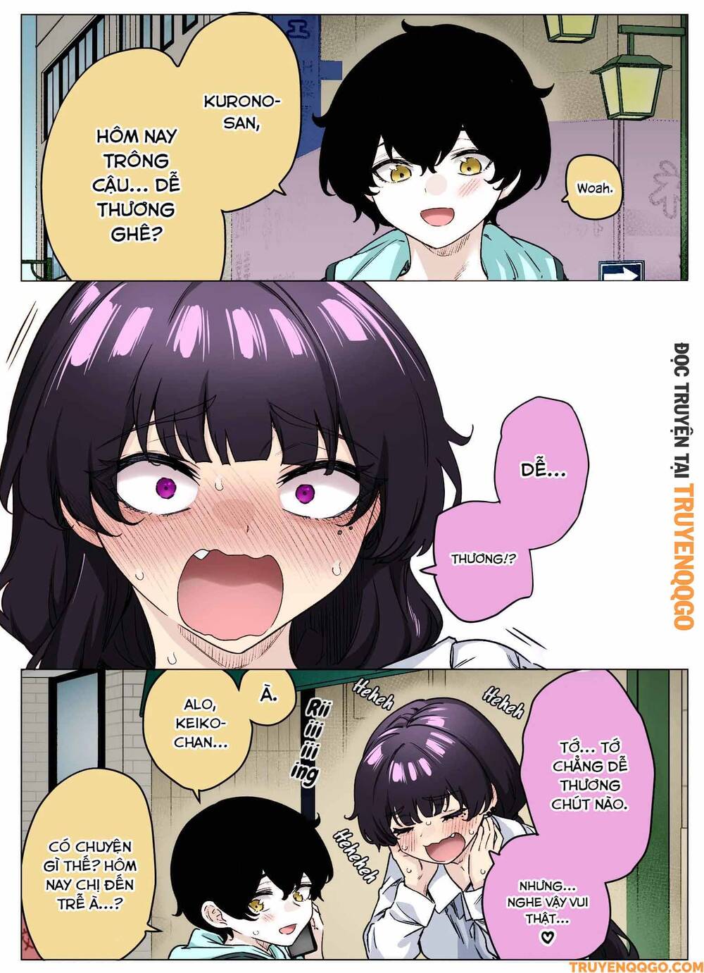I Thought She Was A Yandere, But Apparently She's Even Worse (Fan Colored): Chapter 48
