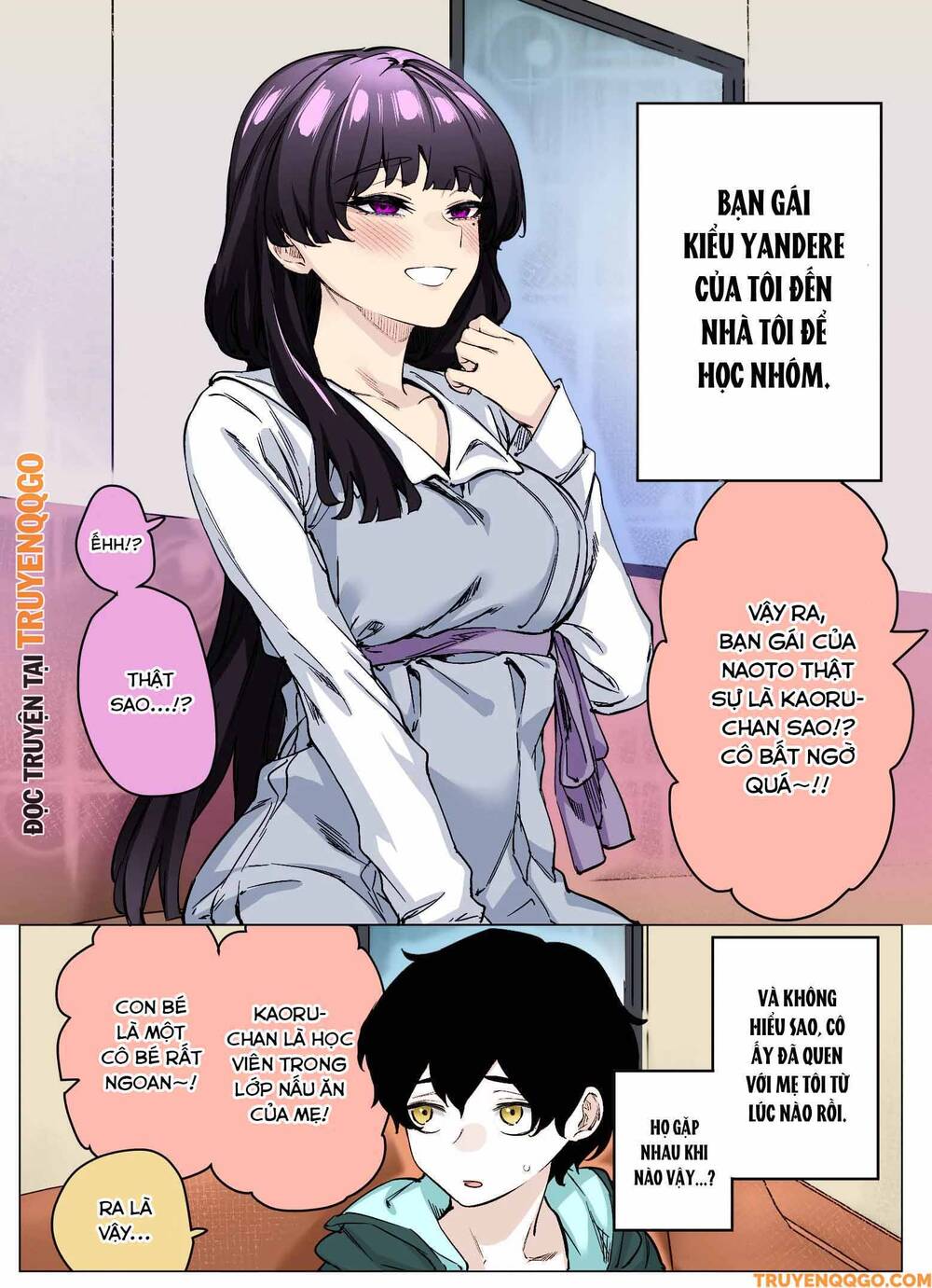 I Thought She Was A Yandere, But Apparently She's Even Worse (Fan Colored): Chapter 49