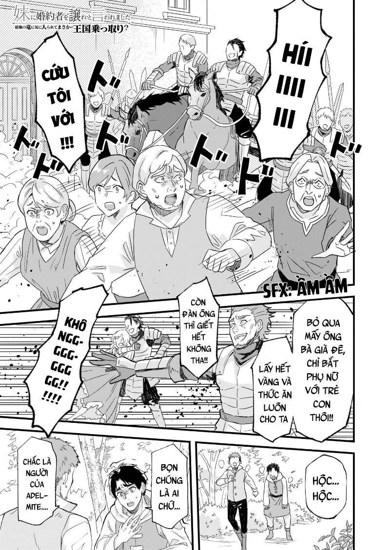 Imouto Ni Fiancee Wo Yuzure To Iwaremashita, Saikyou No Ryuu Ni Kiniirarete Masakano Okoku Nottori?: Chapter 10.2