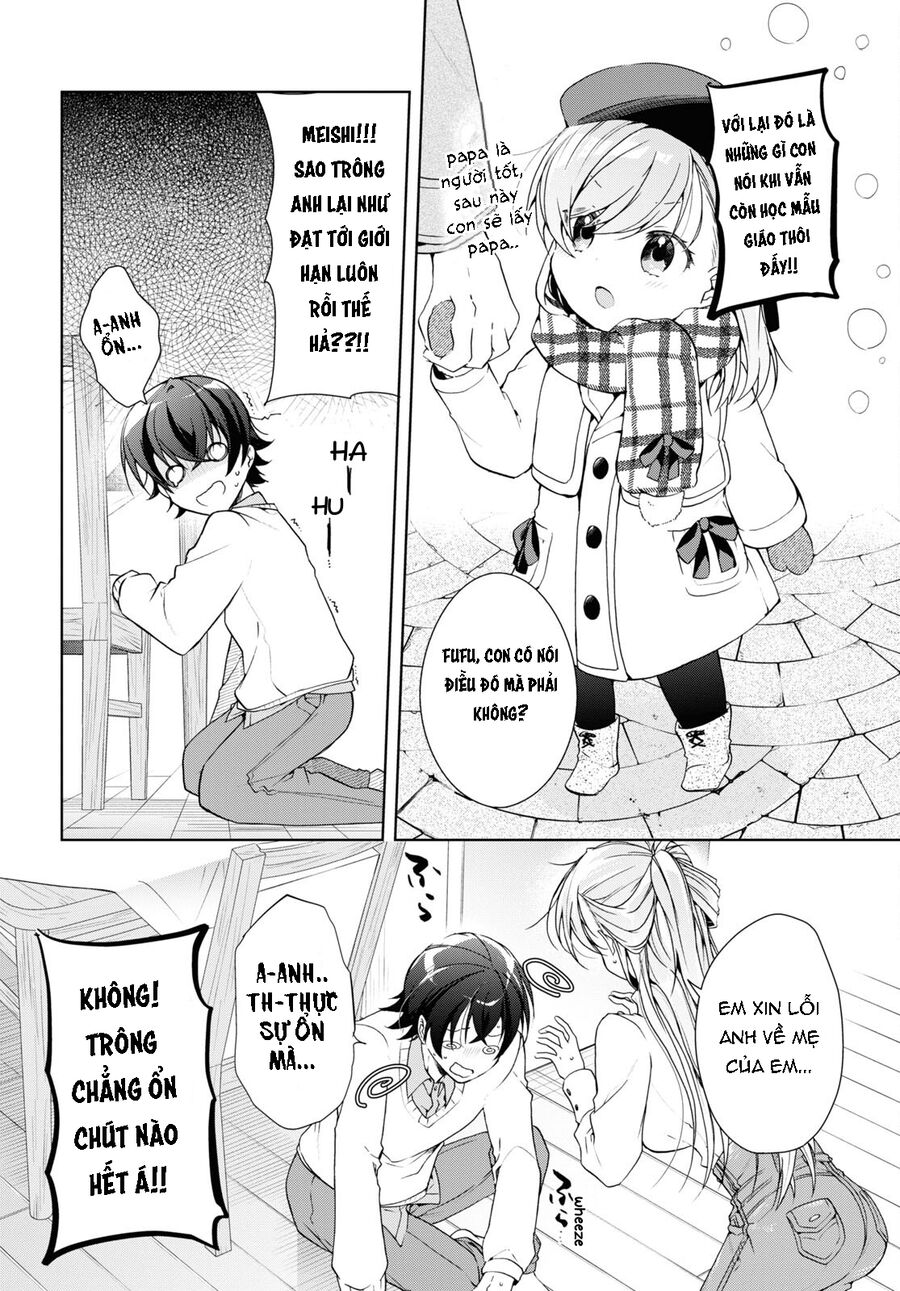 Isshiki-San Wa Koi Wo Shiritai: Chapter 27.1