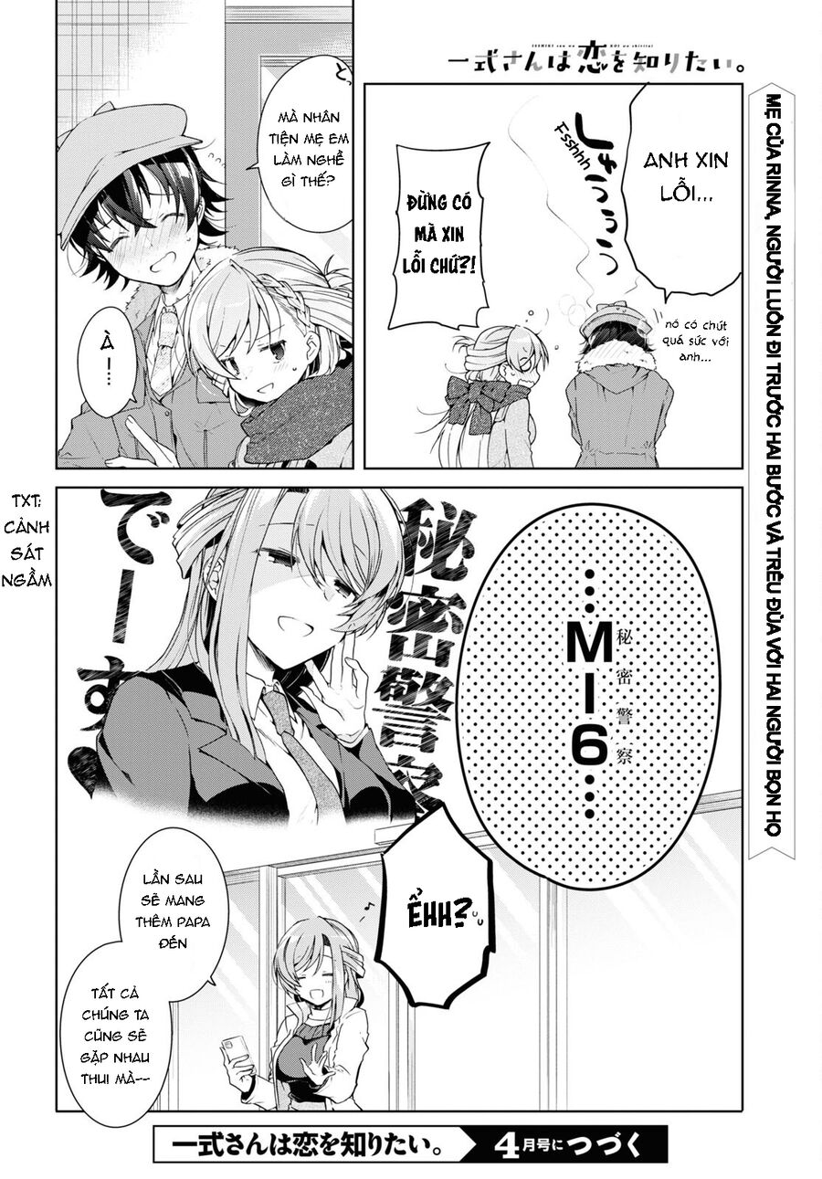Isshiki-San Wa Koi Wo Shiritai: Chapter 27.2