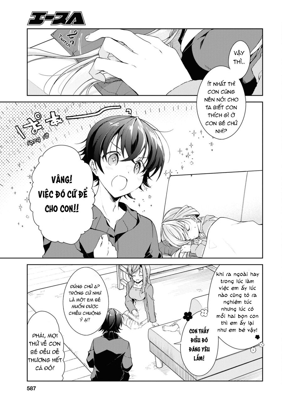 Isshiki-San Wa Koi Wo Shiritai: Chapter 27.2