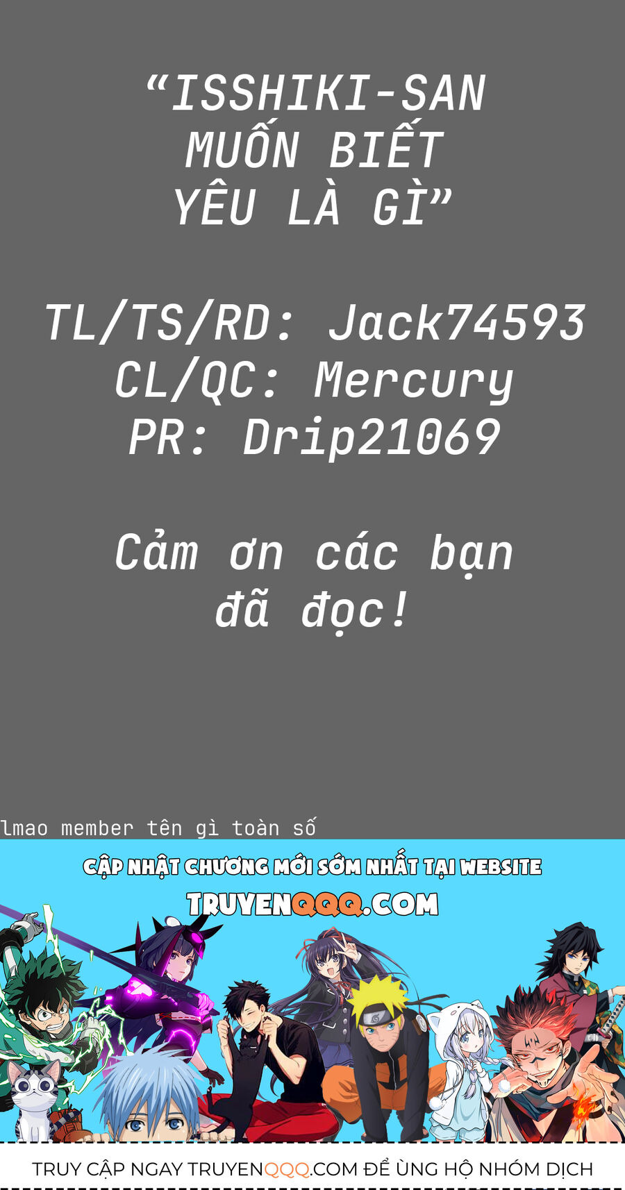 Isshiki-San Wa Koi Wo Shiritai: Chapter 30.2