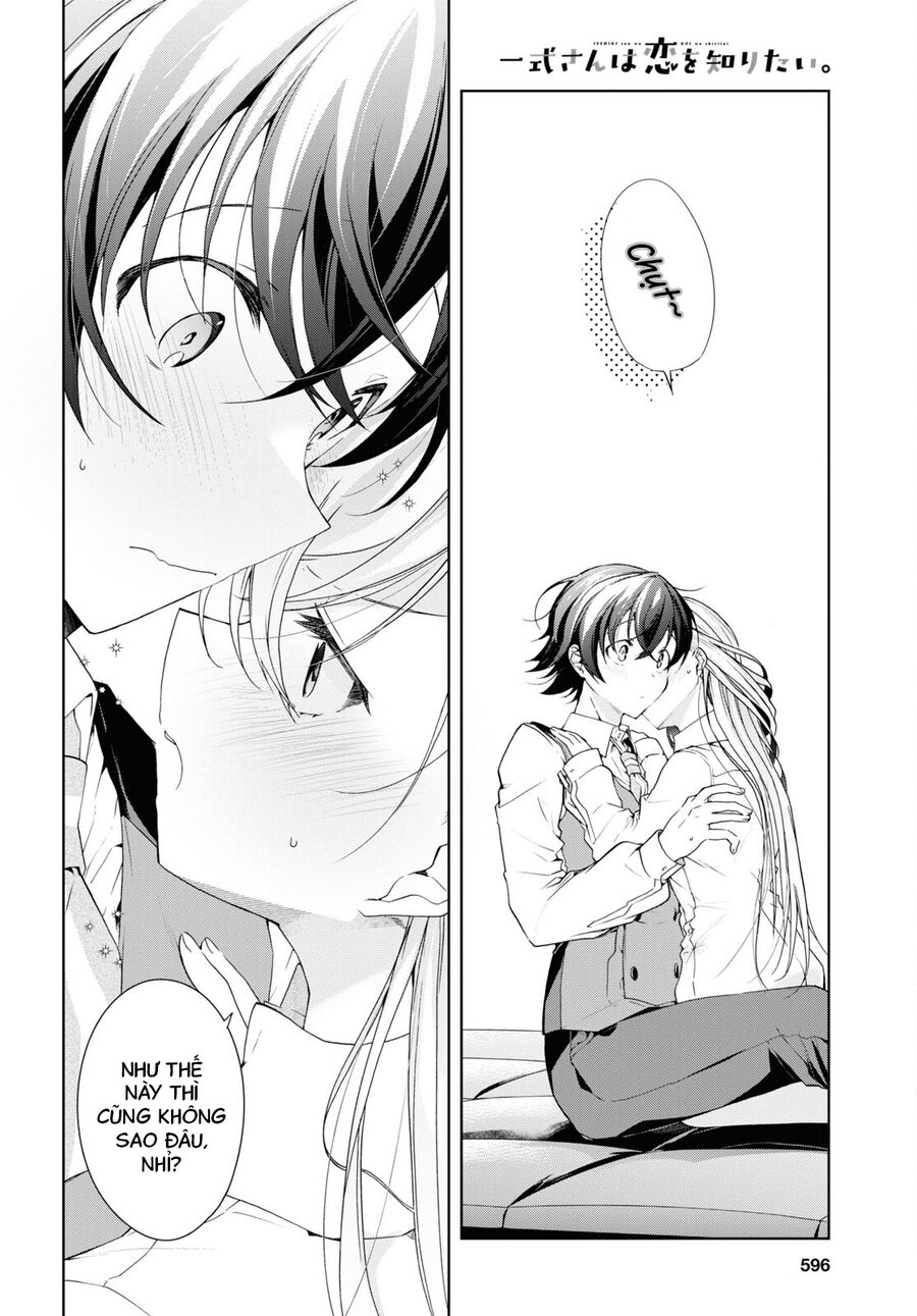 Isshiki-San Wa Koi Wo Shiritai: Chapter 30.2