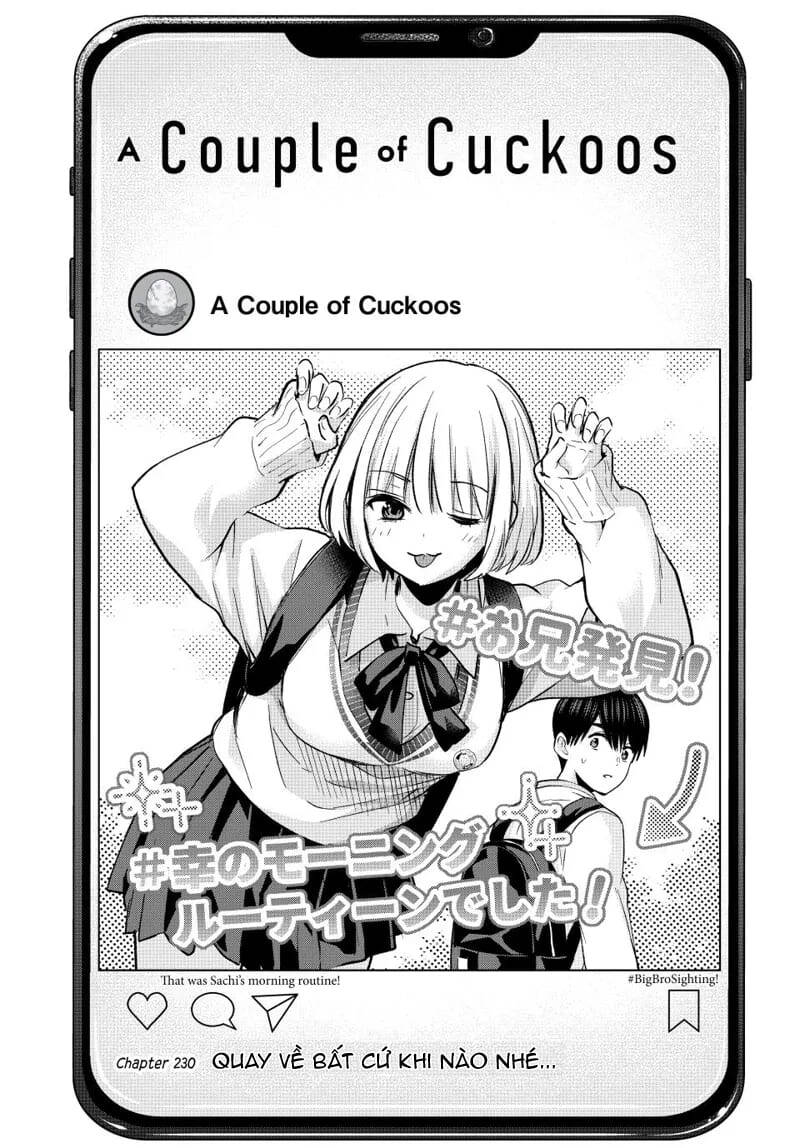 Kakkou No Iinazuke: Chapter 230