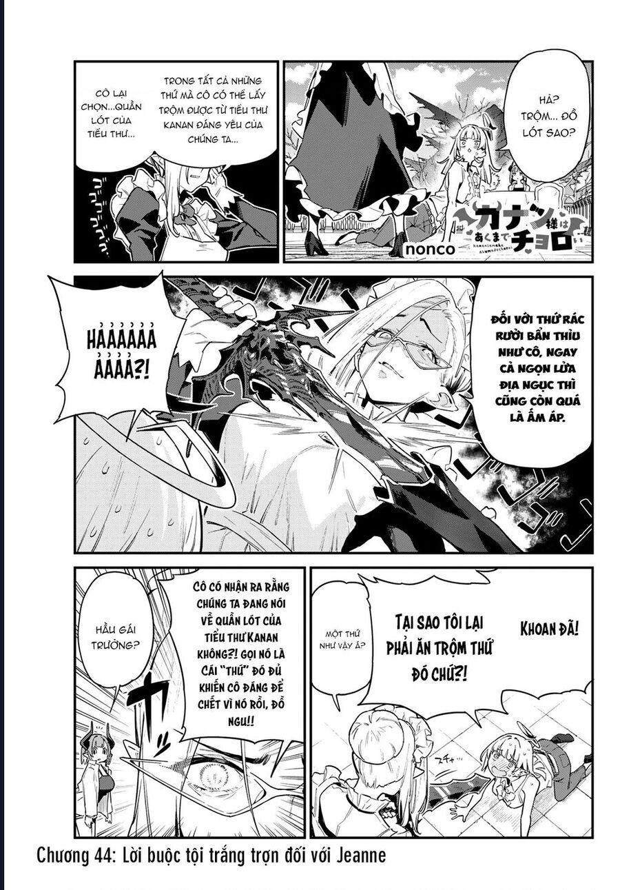 Kanan-Sama Wa Akumade Choroi: Chapter 44