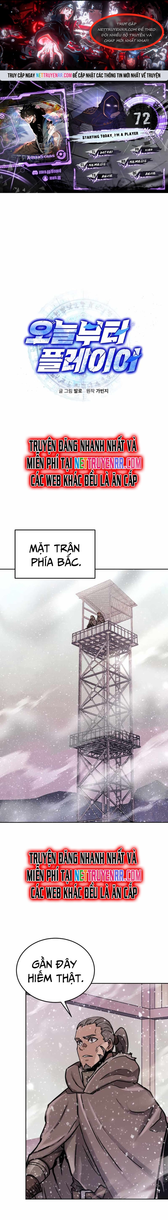 Kể Từ Bây Giờ, Tôi Là Một Người Chơi: Chapter 72