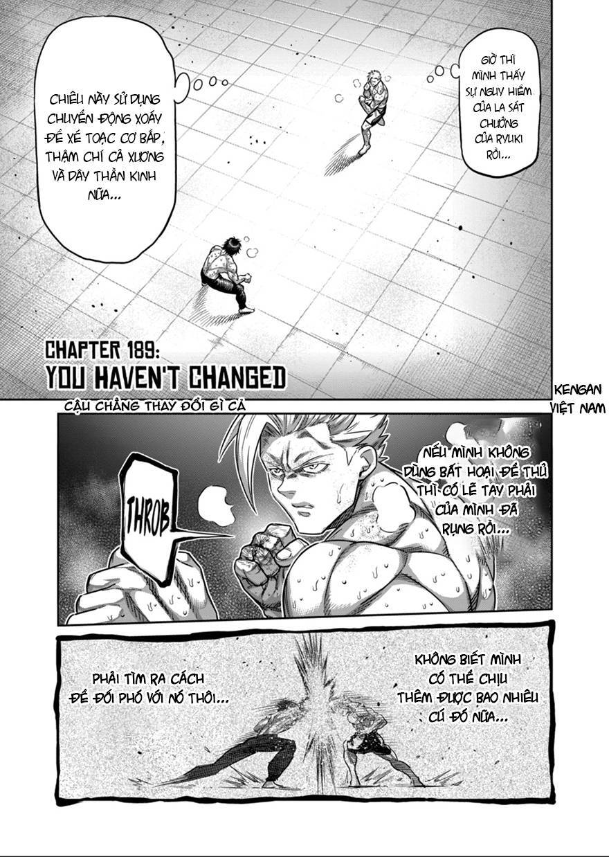 Kengan Ashura Phần 2: Chapter 189