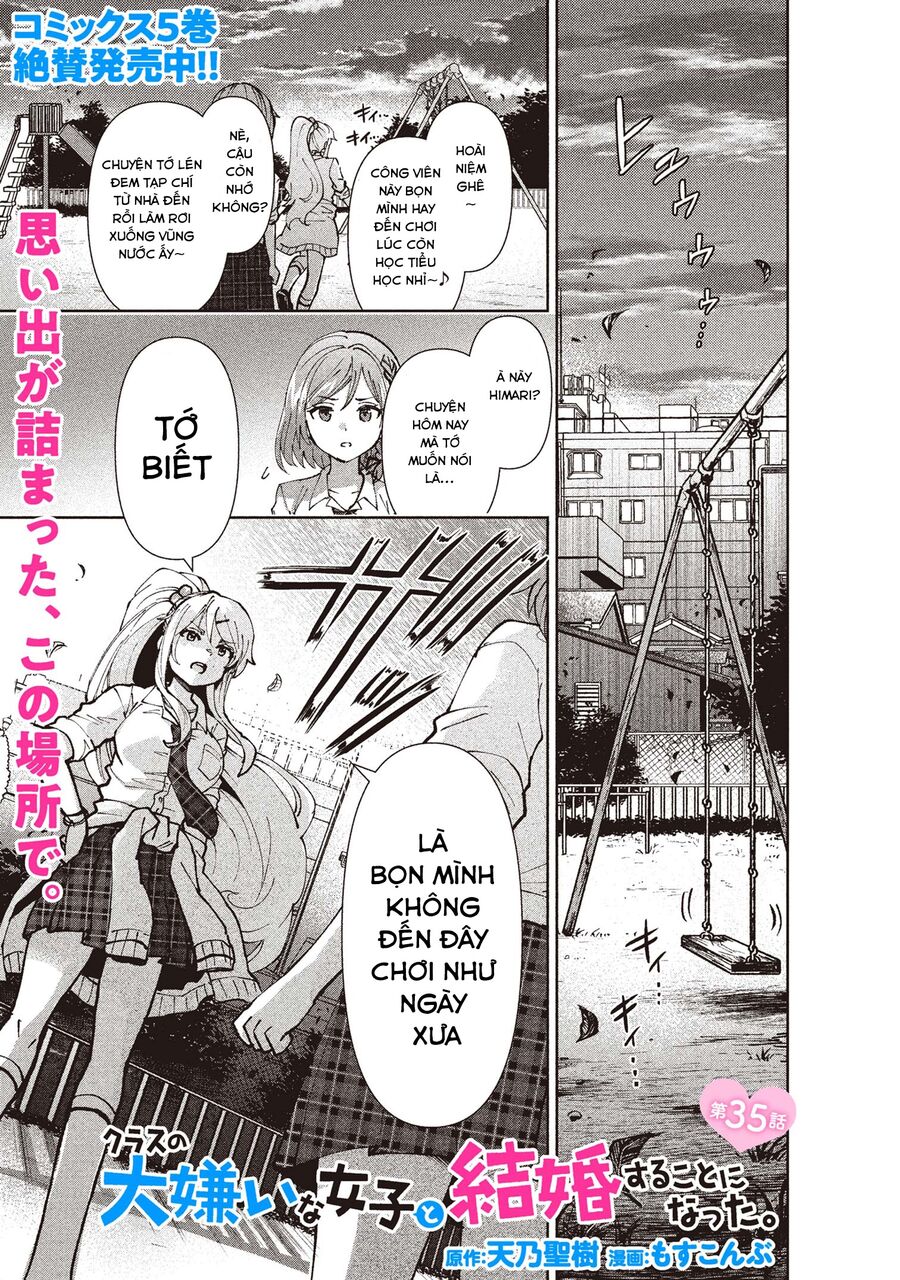Kết Hôn Với Đứa Con Gái Mà Tôi Ghét Nhất Trong Lớp: Chapter 35