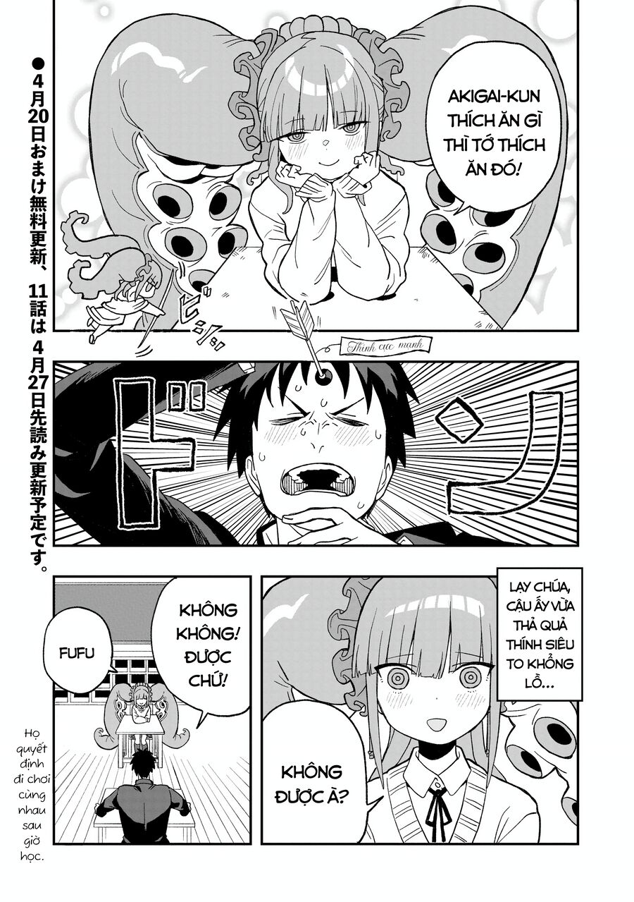 Không thể thoát khỏi Mizudako-chan!: Chapter 10