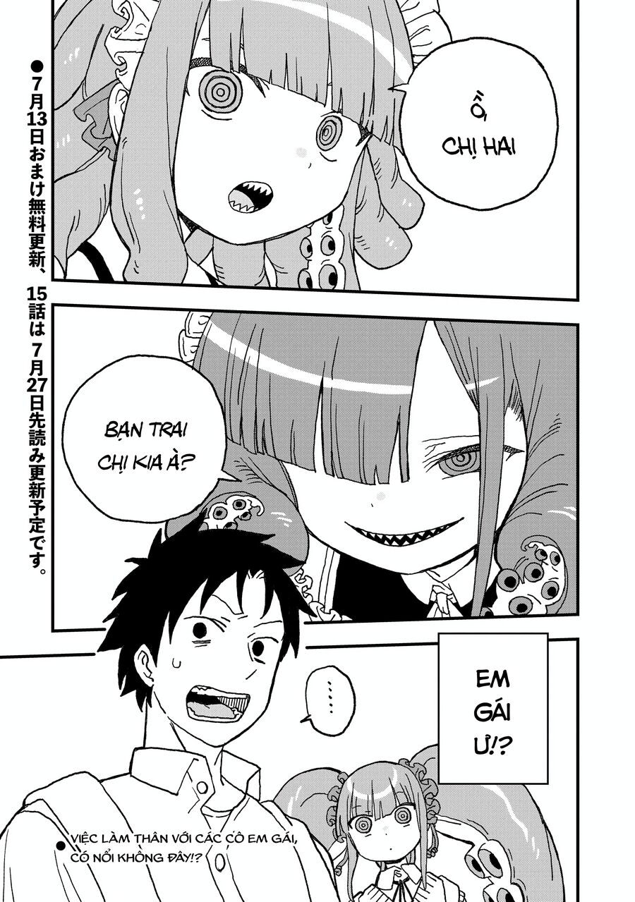 Không thể thoát khỏi Mizudako-chan!: Chapter 14