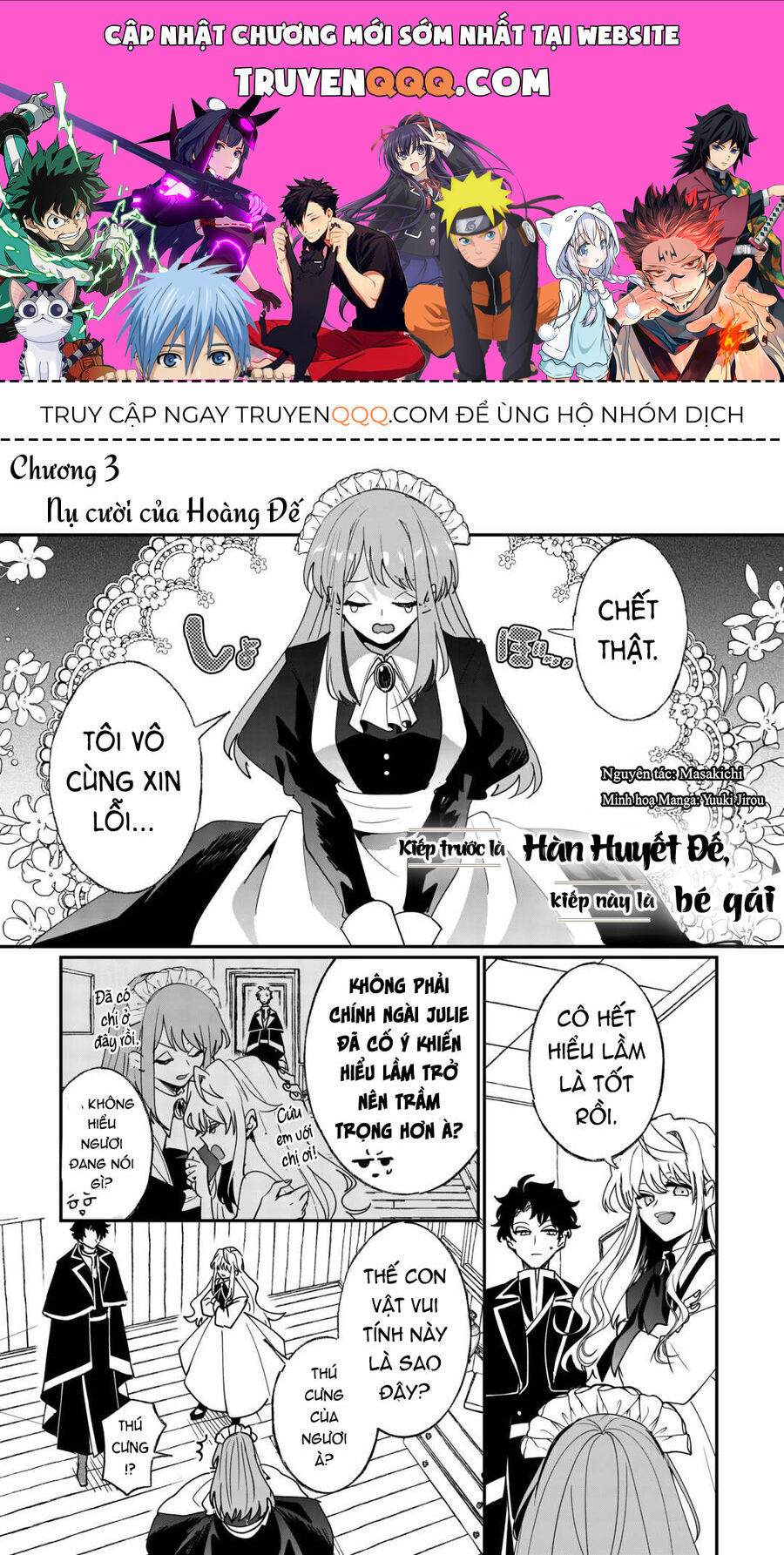 Kiếp Trước Là Hàn Huyết Đế, Kiếp Này Là Bé Gái: Chapter 3