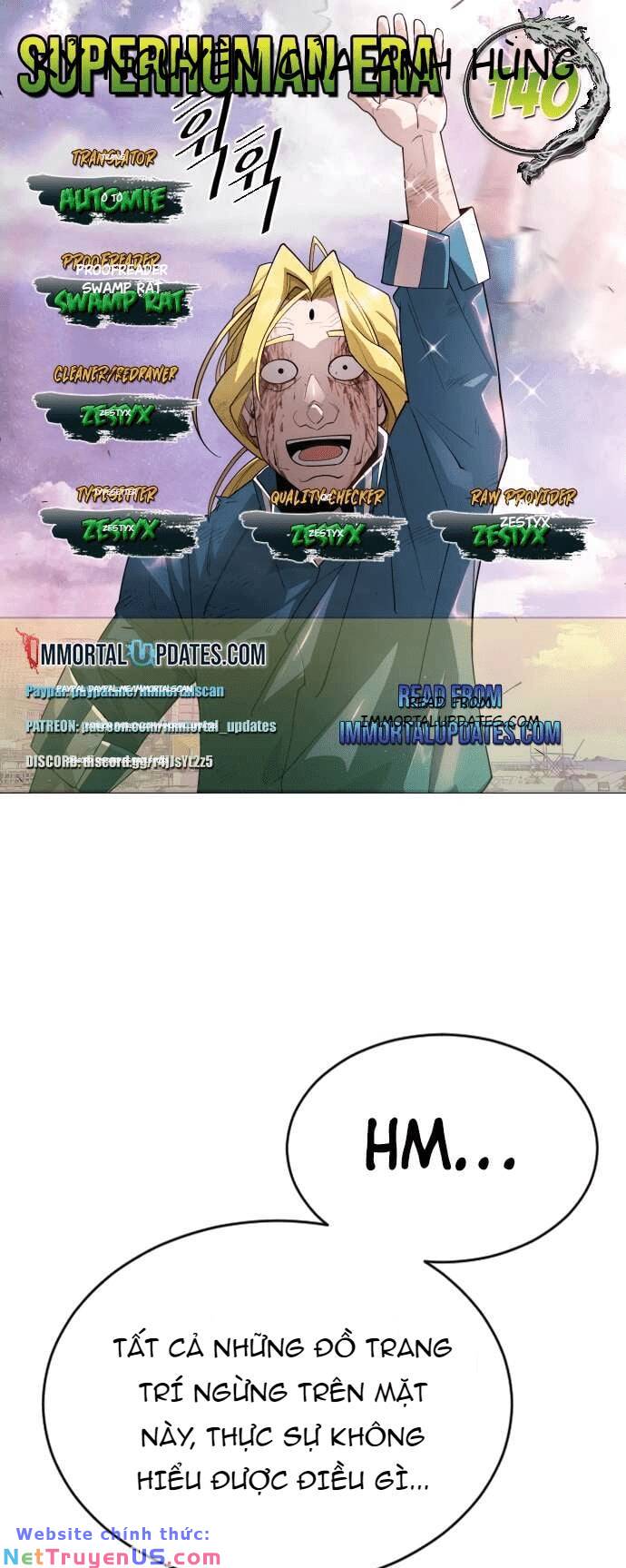 Kỷ Nguyên Siêu Anh Hùng: Chapter 140