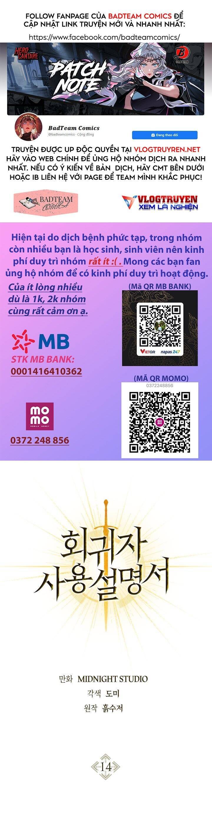 Ký Sự Hồi Quy: Chapter 14