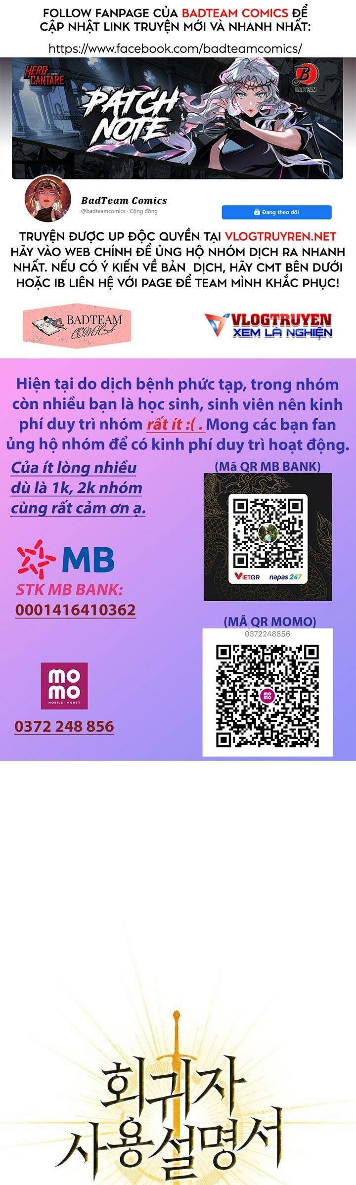 Ký Sự Hồi Quy: Chapter 2