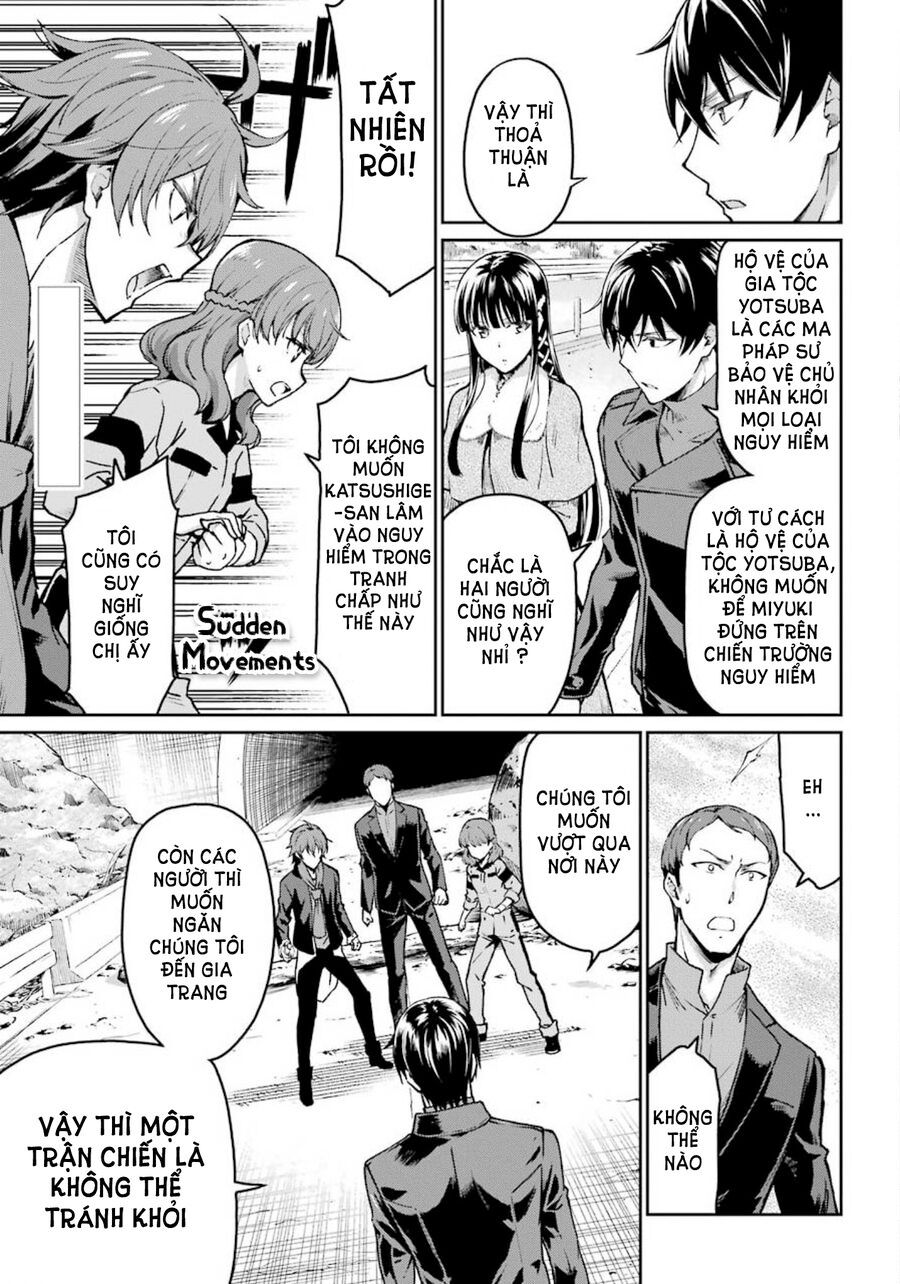 Mahouka Koukou No Rettousei - Yotsuba Keishou-Hen: Chapter 9