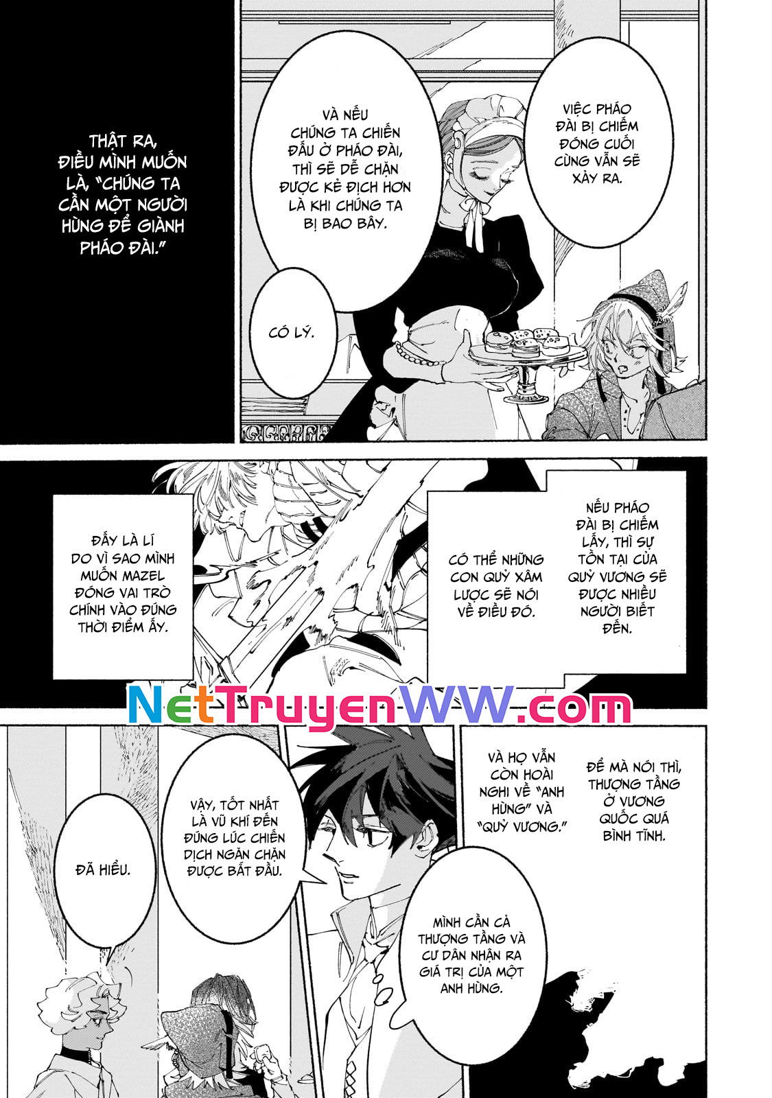 Maou to Yuusha no Tatakai no Ura de: Chapter 14