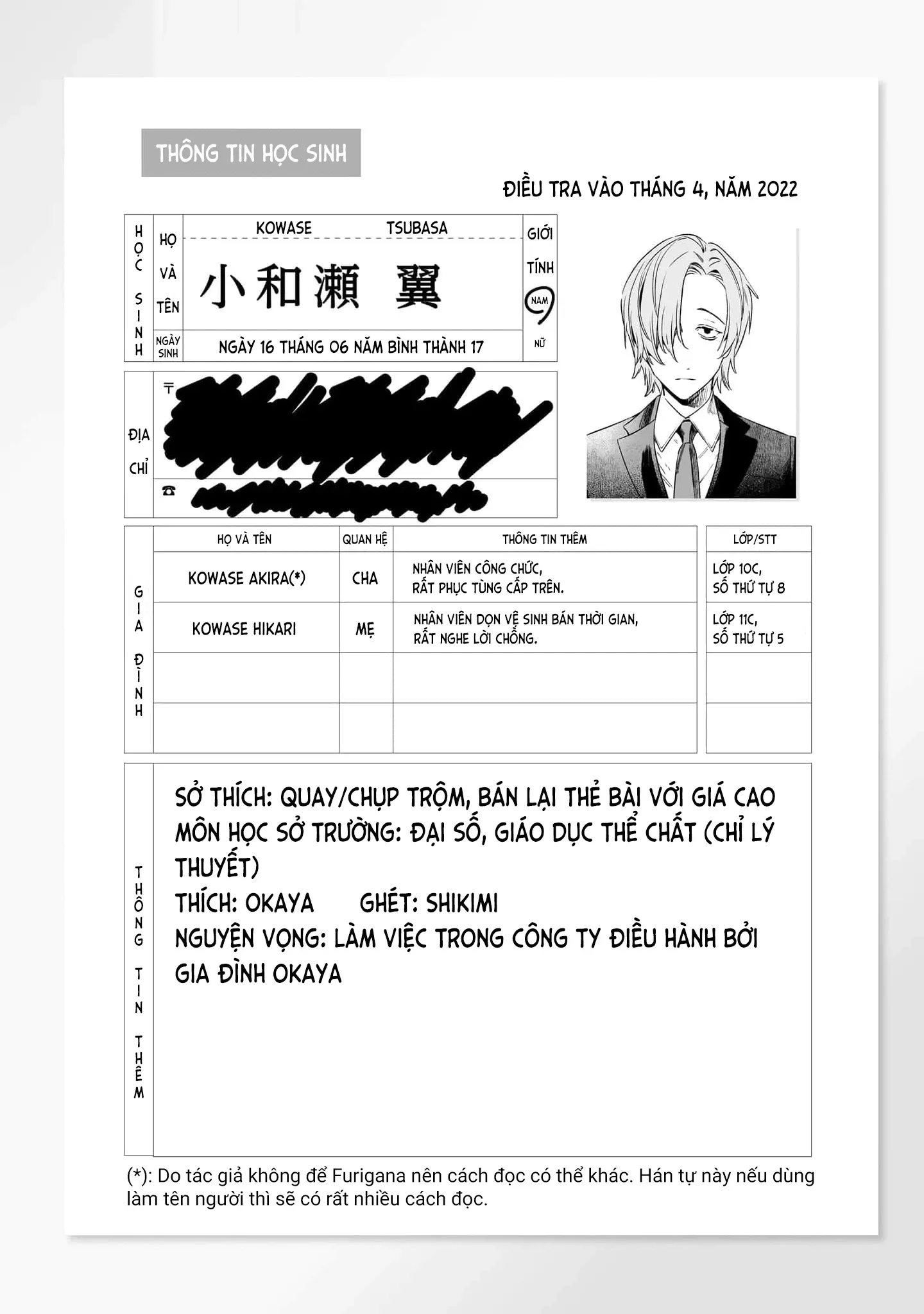 Maria Đoạn Tội: Chapter 5.5