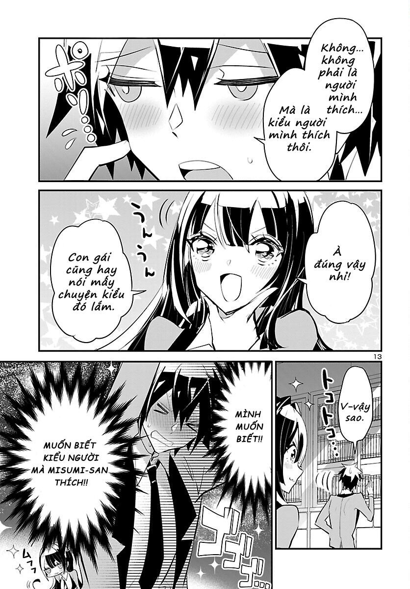Misumi-San Không Thể Nhìn Thấu!: Chapter 12