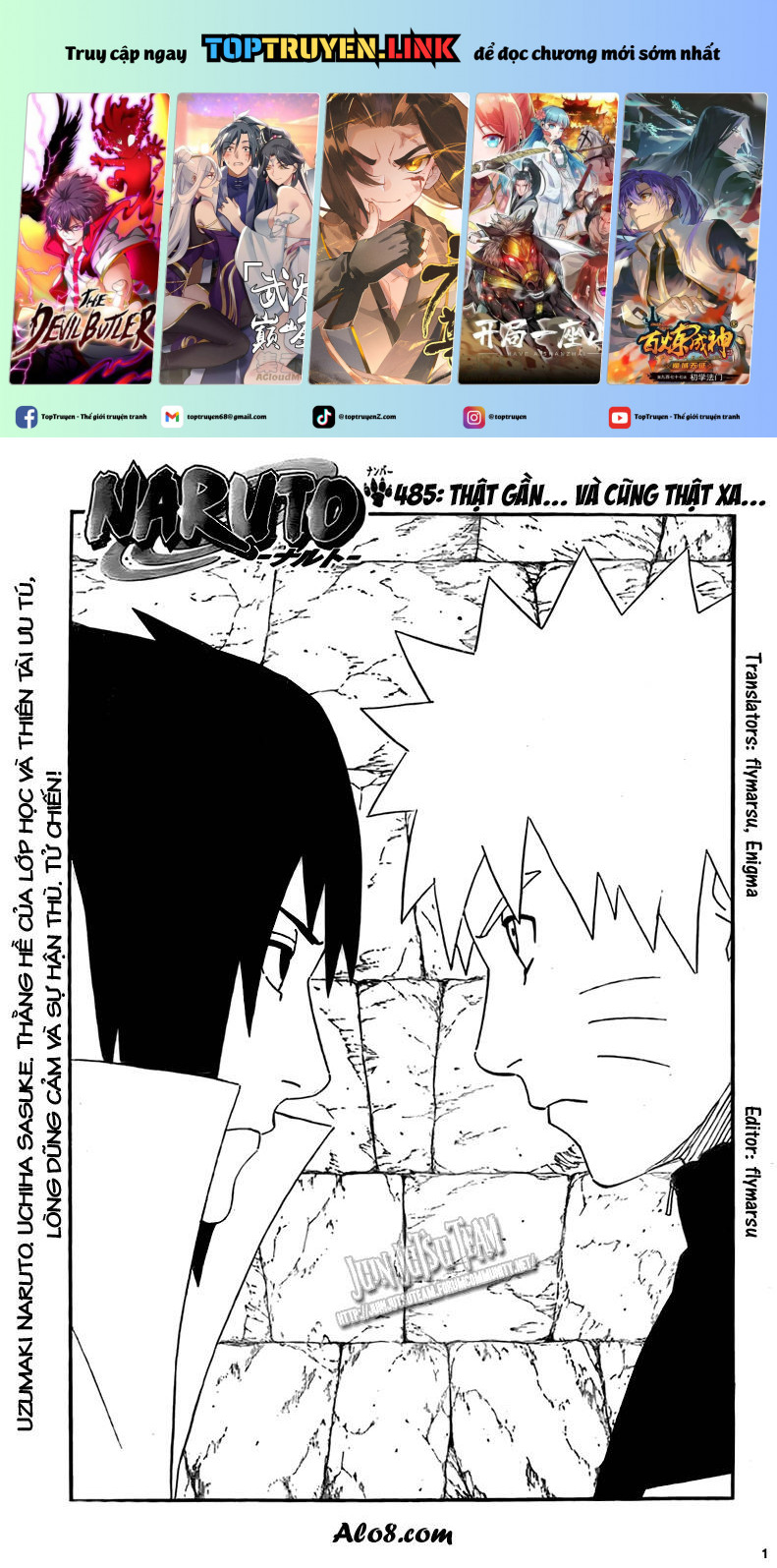 Naruto Full Color Edition: Chapter 485