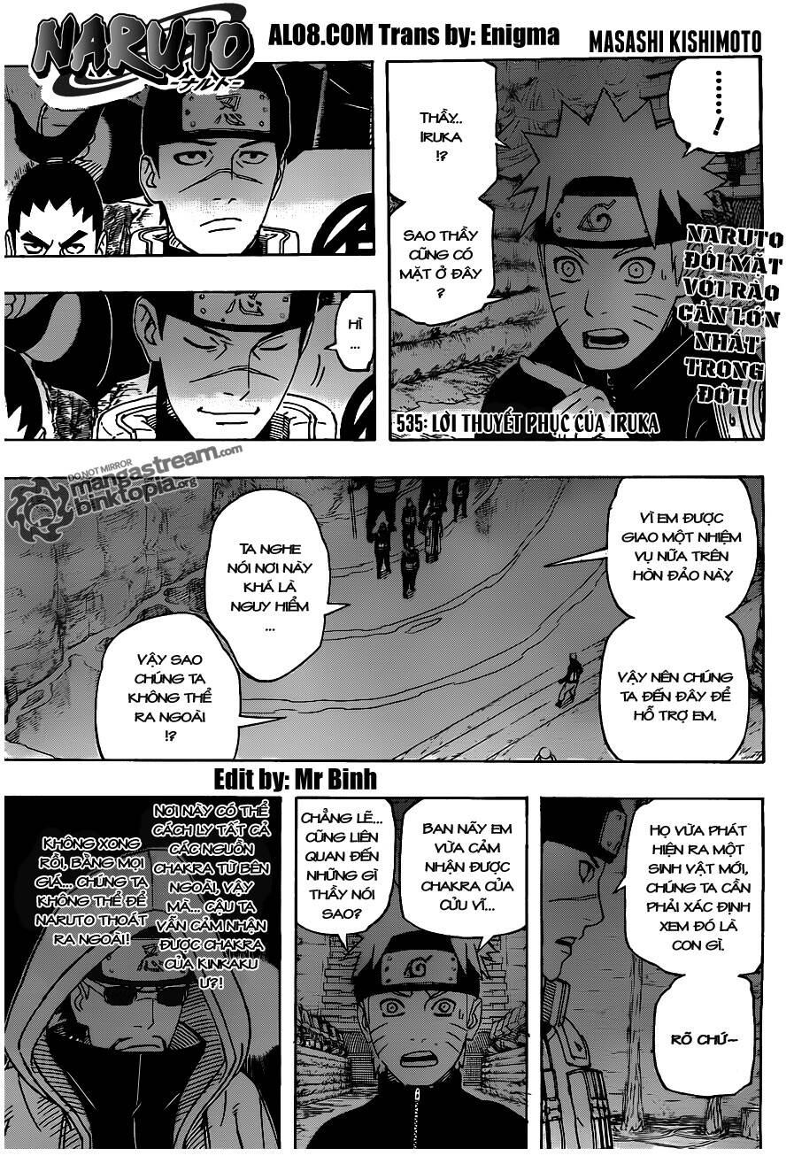 Naruto Full Color Edition: Chapter 535