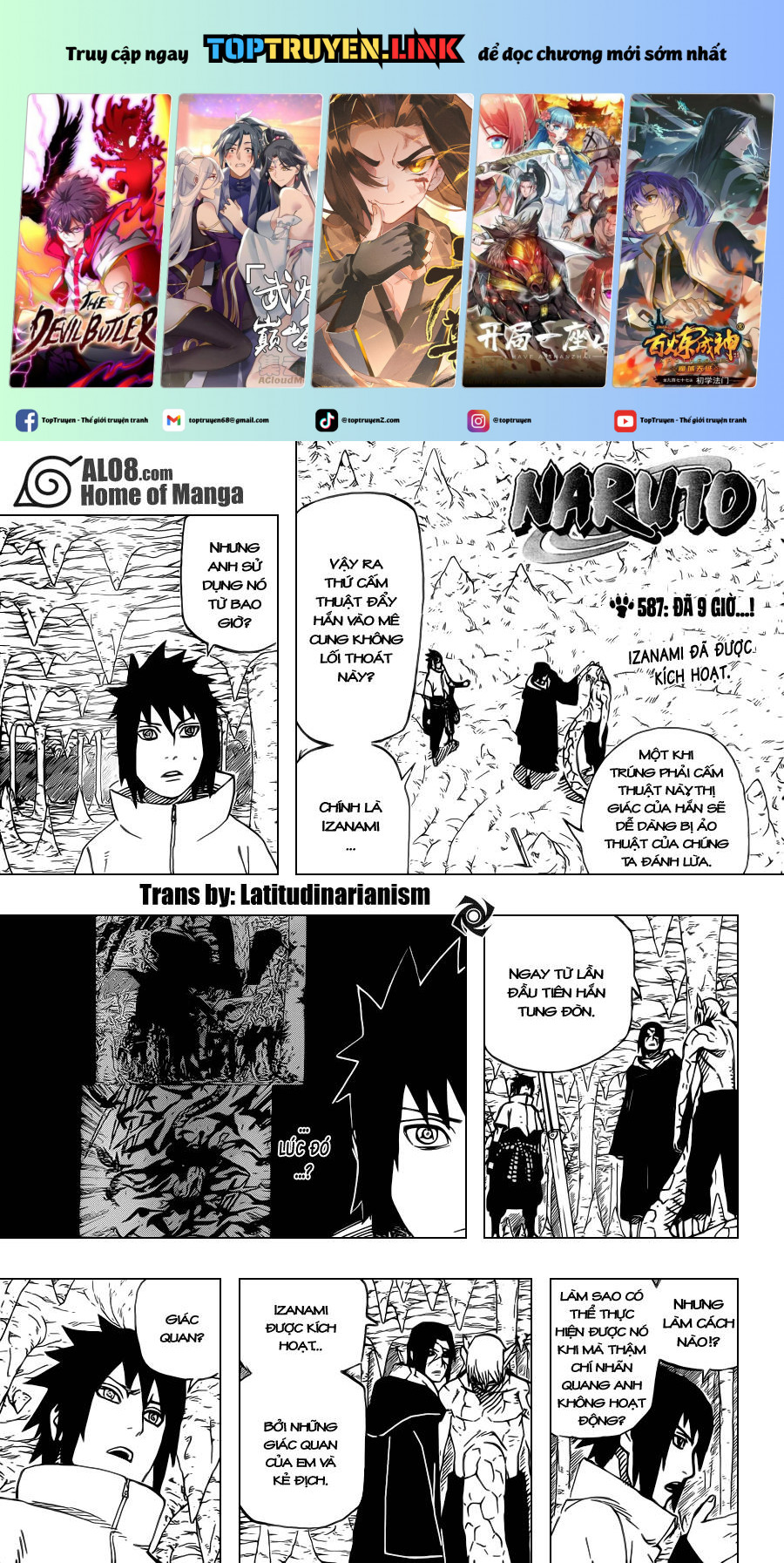 Naruto Full Color Edition: Chapter 587