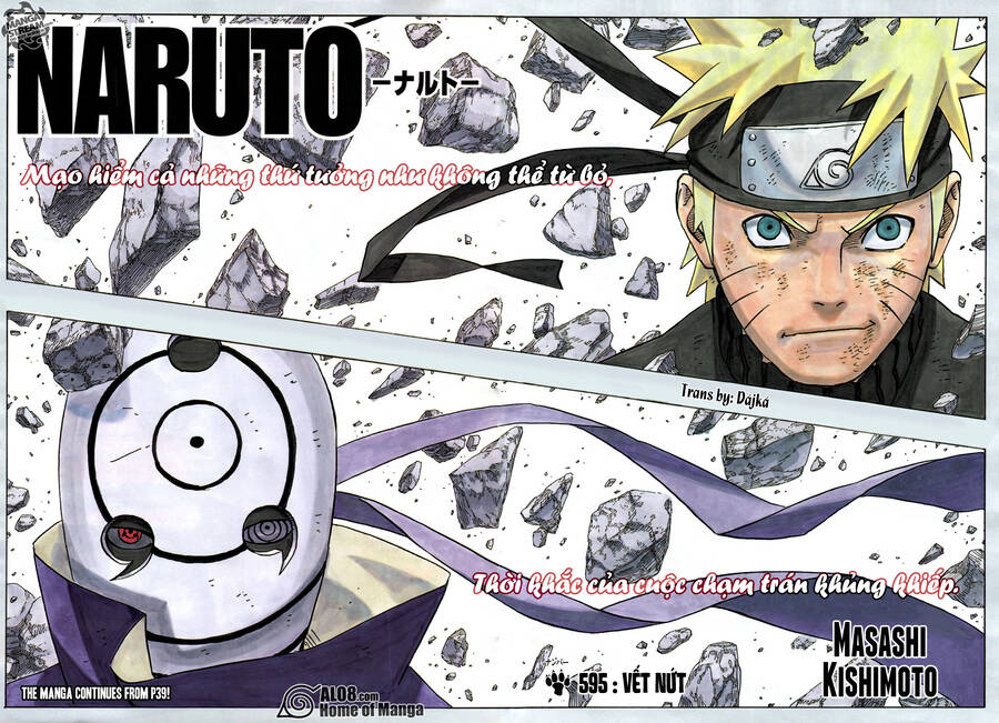 Naruto Full Color Edition: Chapter 595