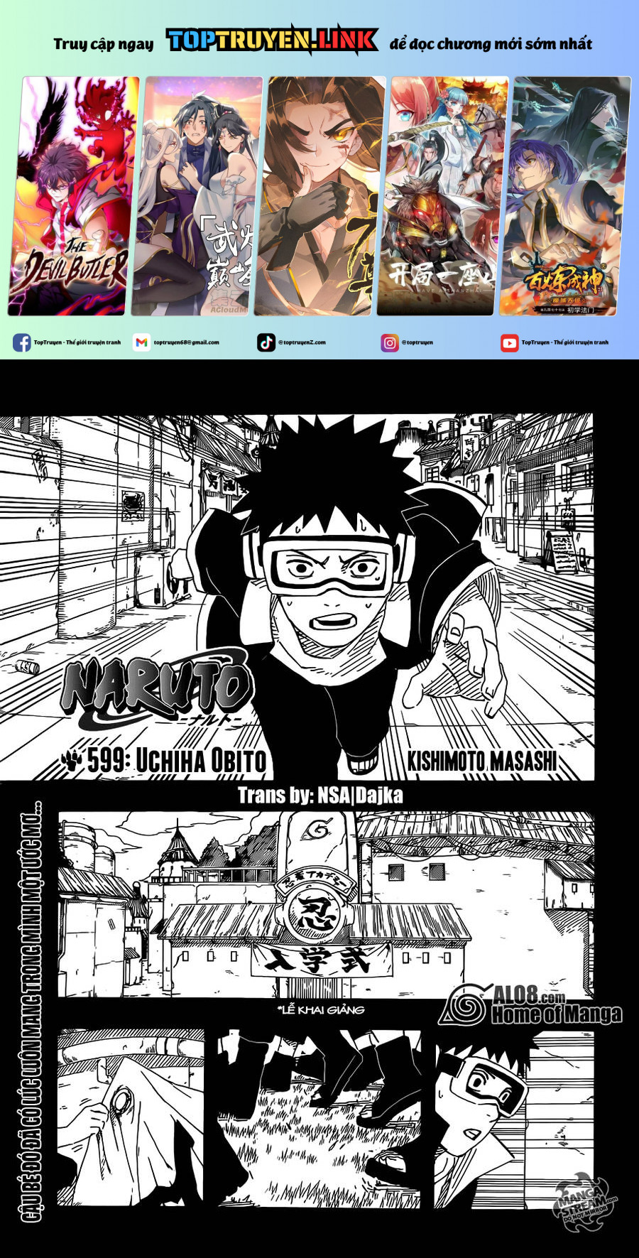 Naruto Full Color Edition: Chapter 599
