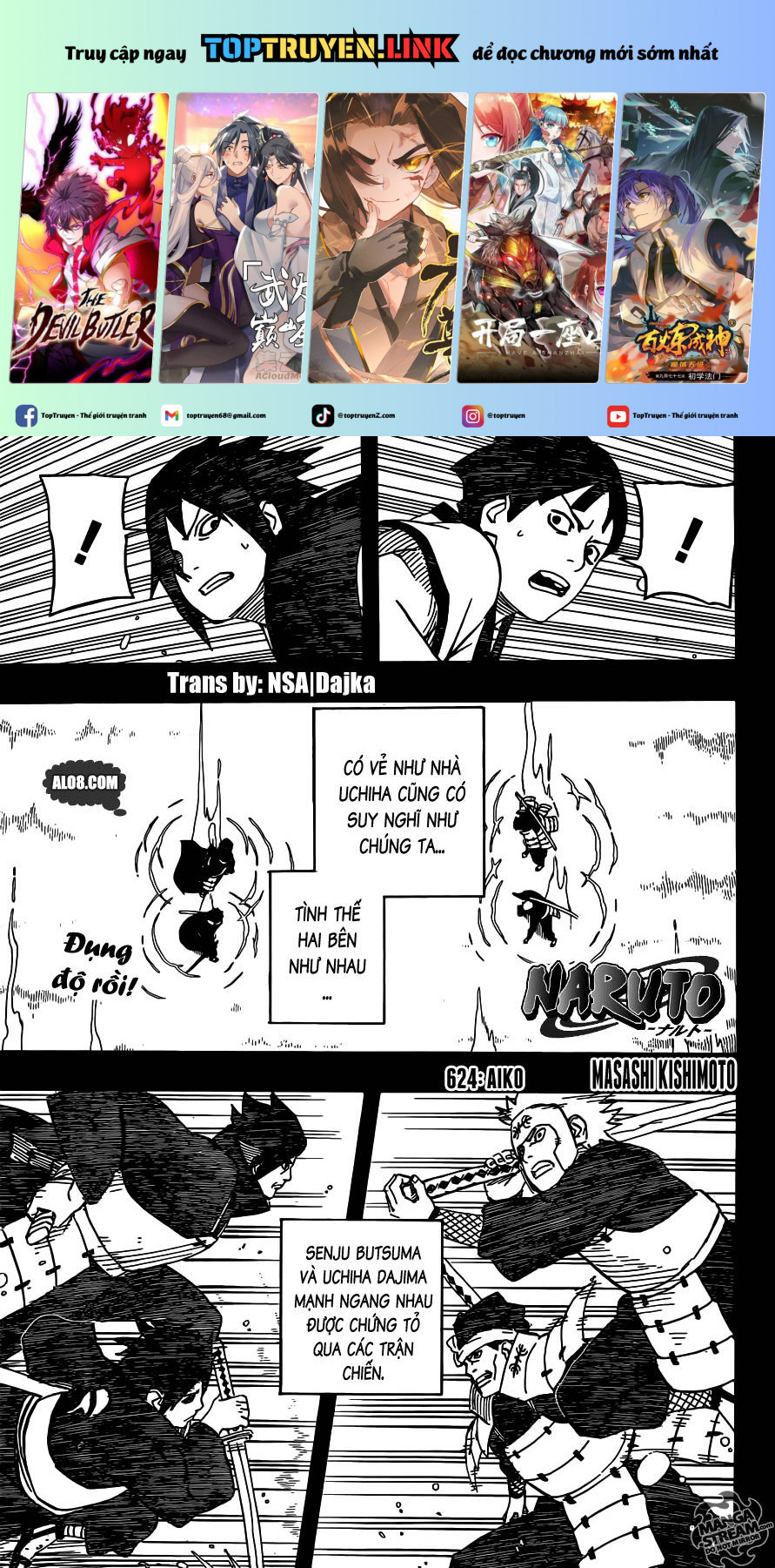 Naruto Full Color Edition: Chapter 624