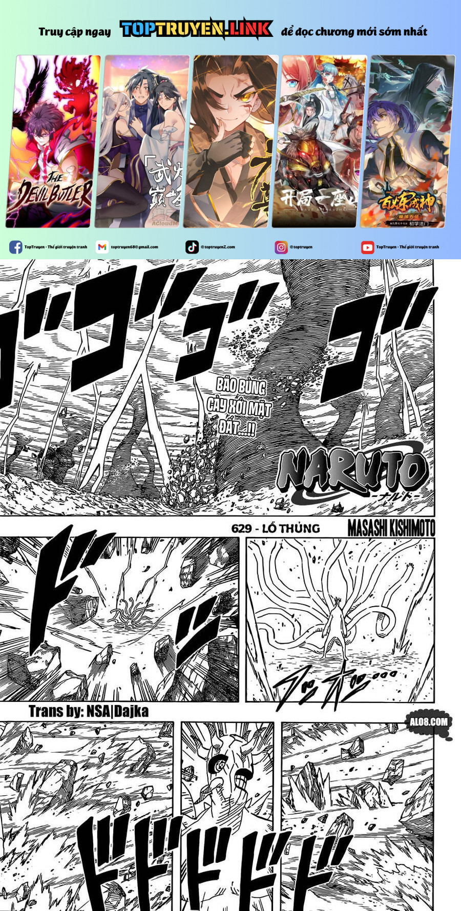 Naruto Full Color Edition: Chapter 629
