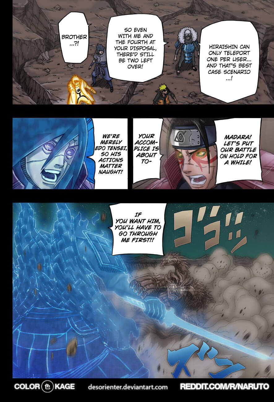 Naruto Full Color Edition: Chapter 646