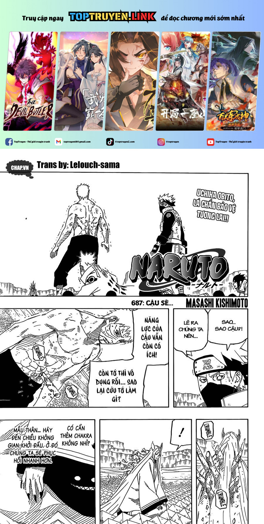 Naruto Full Color Edition: Chapter 687