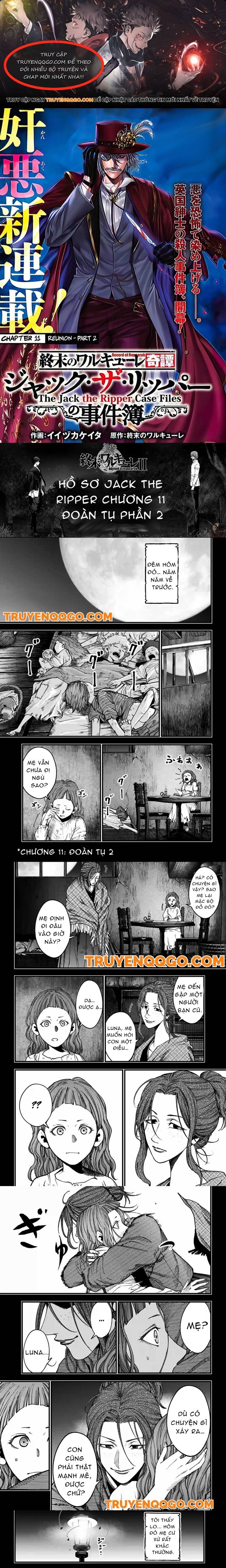 Ngoại Truyện Shuumatsu No Valkyrie – Hồ Sơ Vụ Án Jack Đồ Tể: Chapter 11