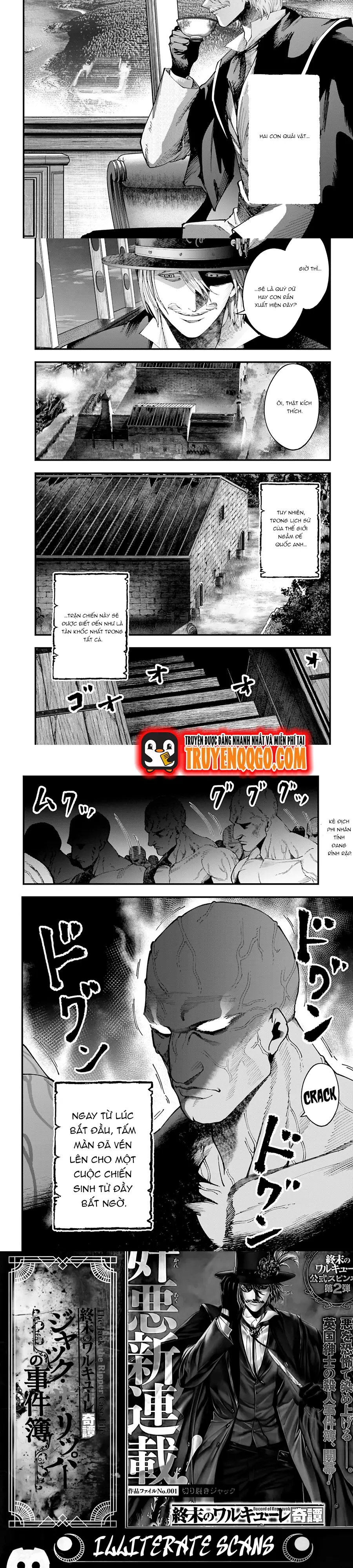 Ngoại Truyện Shuumatsu No Valkyrie – Hồ Sơ Vụ Án Jack Đồ Tể: Chapter 43