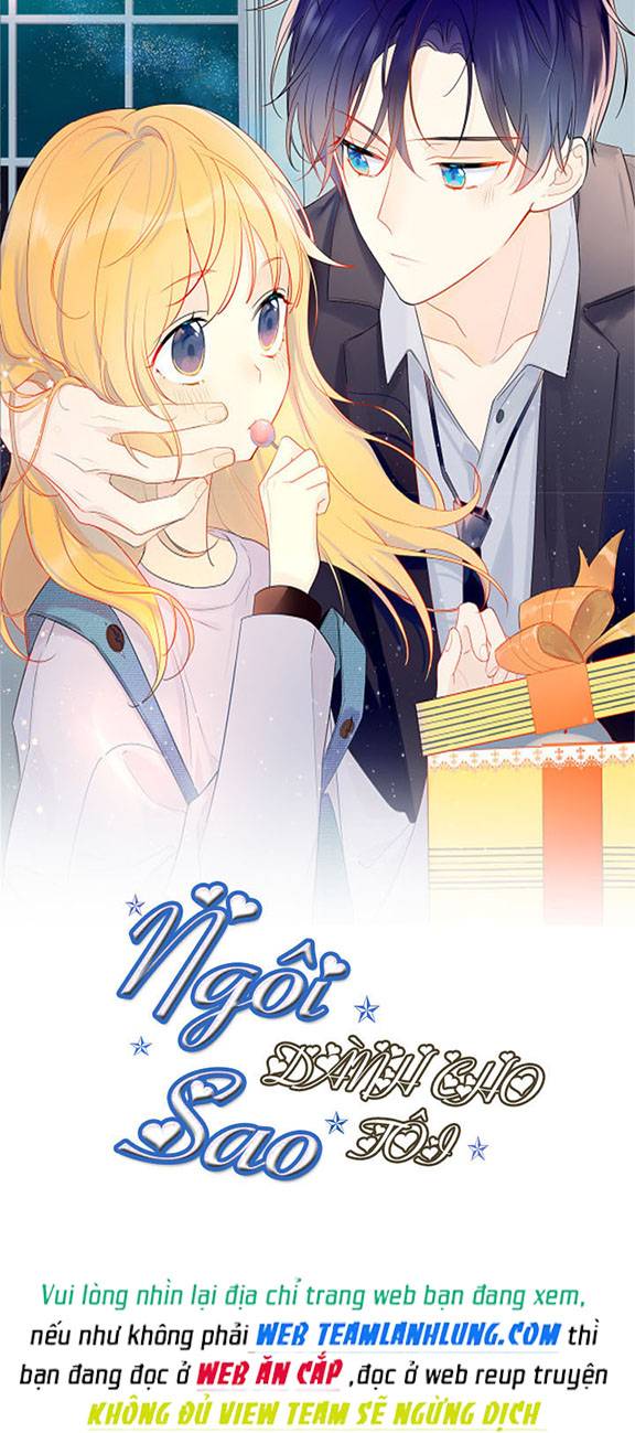 NGÔI SAO MAY MẮN DÀNH CHO TÔI: Chapter 3