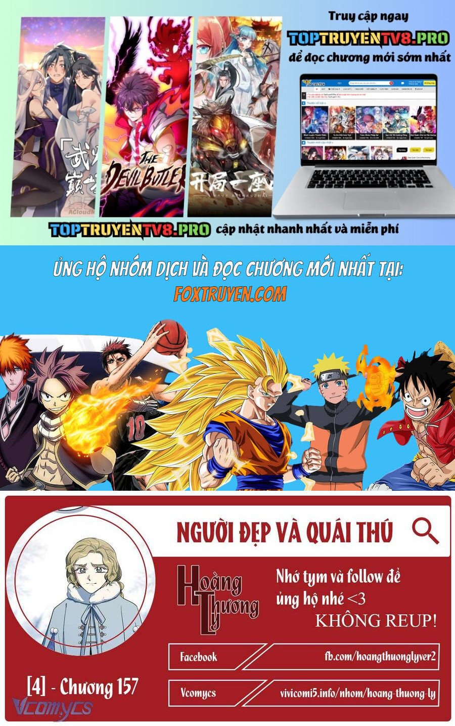 Người Đẹp Và Quái Vật: Chapter 157