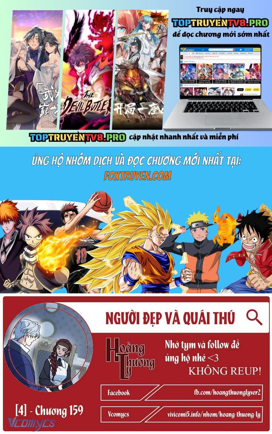 Người Đẹp Và Quái Vật: Chapter 159