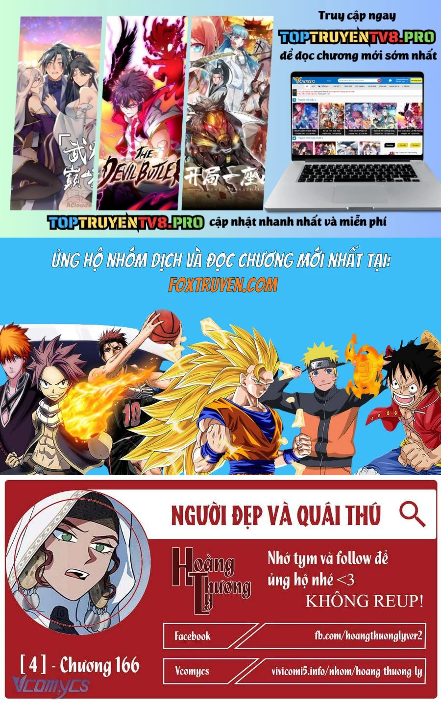 Người Đẹp Và Quái Vật: Chapter 166