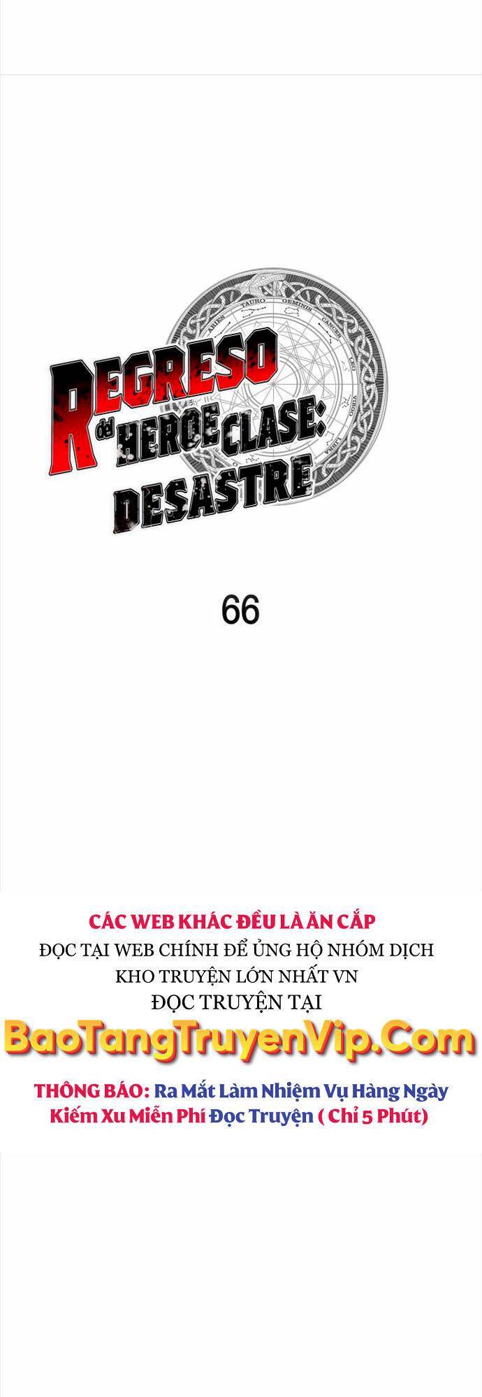 Người Hùng Cấp Thảm Họa Hồi Sinh: Chapter 66