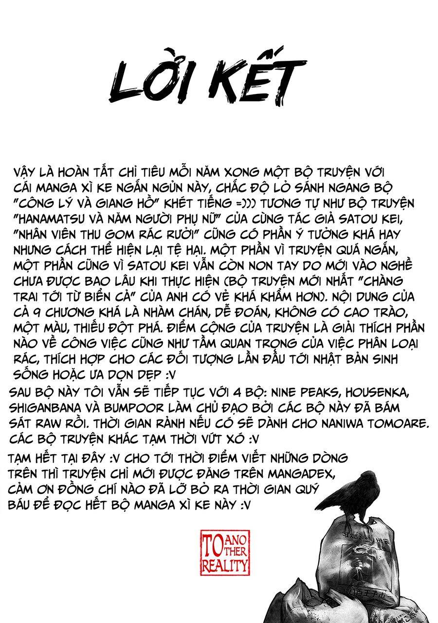 Người Thu Gom Rác - Phong Cách Của Saionji: Chapter 9