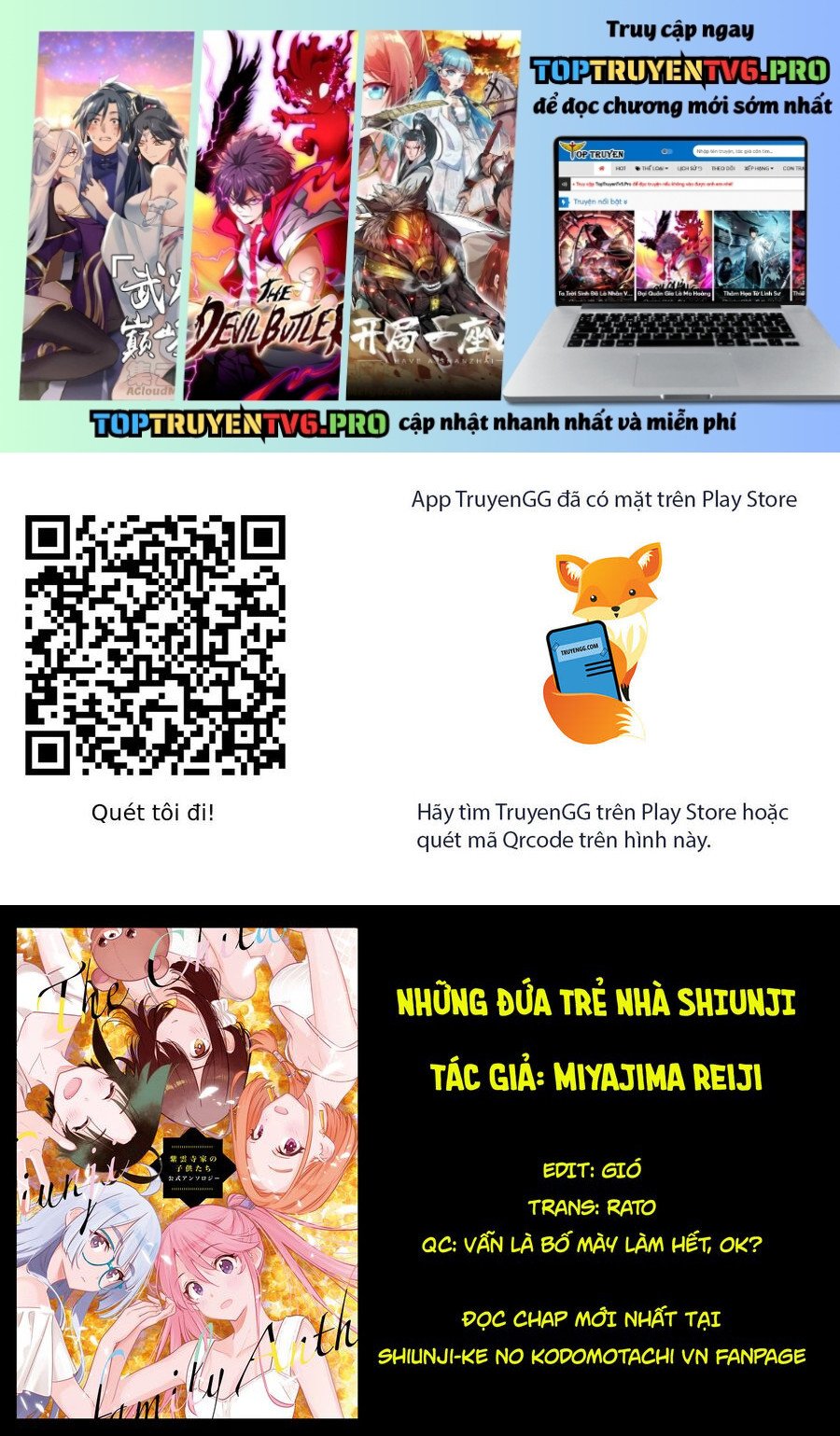 Những Đứa Trẻ Nhà Shiunji: Chapter 23