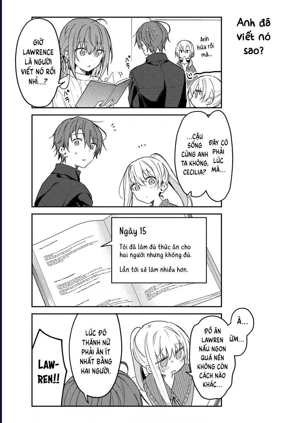 Nữ Thánh Ceclilia Và Mục-Sư Lawrence: Chapter 71