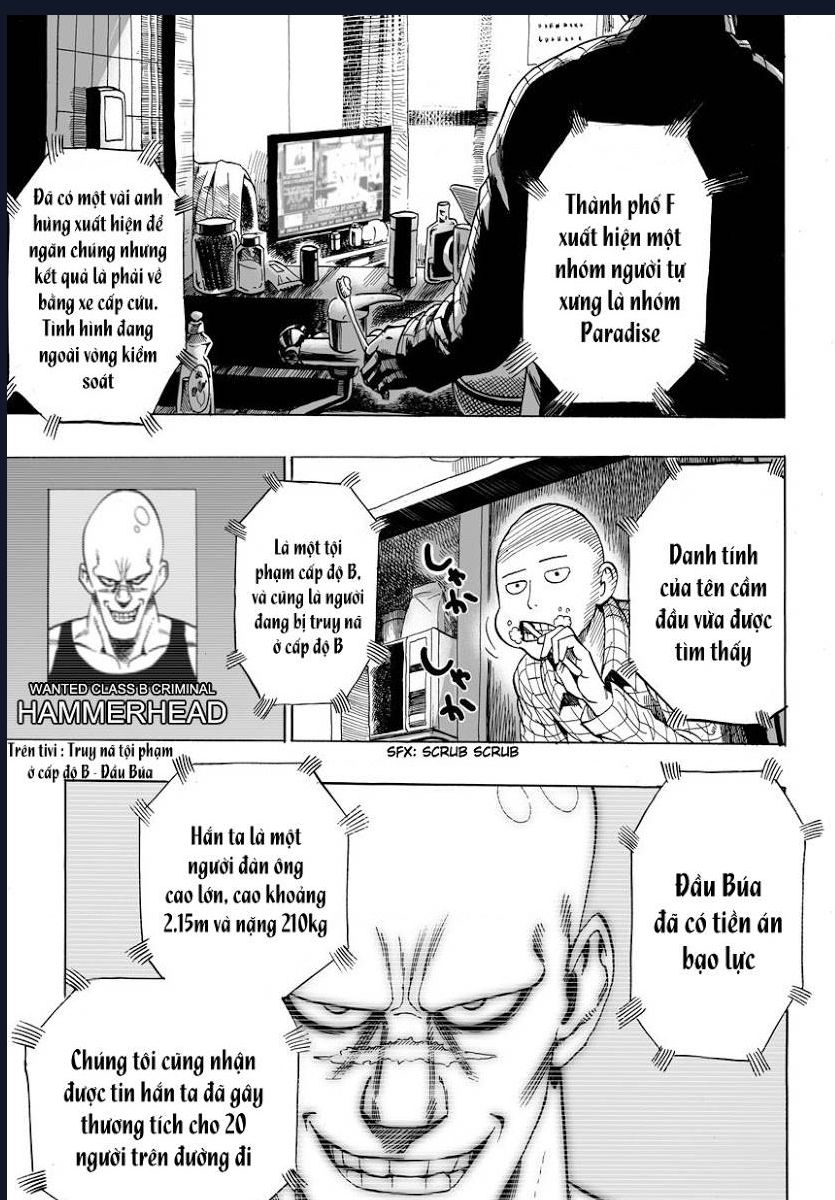 One-Punch Man (Nơi Duy Nhất Xếp Đúng Thứ Tự Chapter): Chapter 12